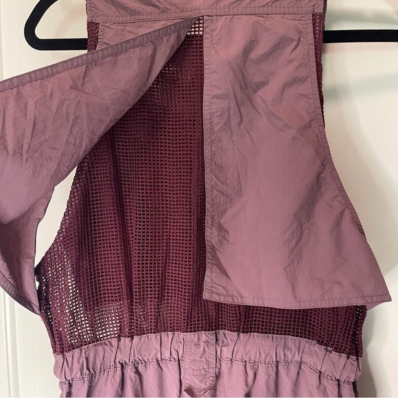 FP Movement Inhale Onesie by Free People Purple Utility Jumpsuit Small - Picture 9 of 10